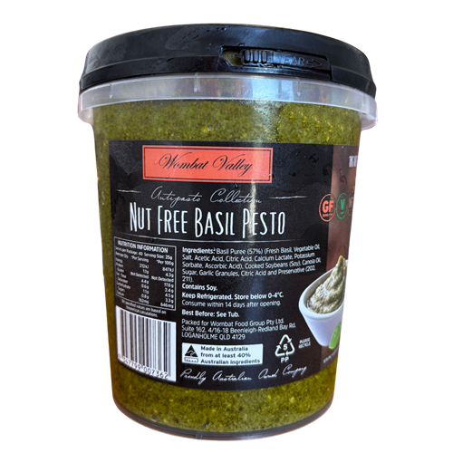 1kg Nut Free Basil Pesto NF